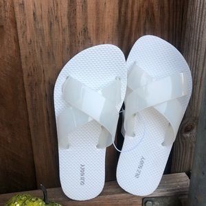 Plant-Based Jelly Crisscross Sandals from Old Navy